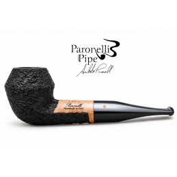 Pipa Paronelli radica bulldog rusticata fatta a mano