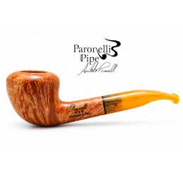 Briar pipe Paronelli half bent handmade