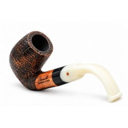 Briar pipe Paronelli bent oom paul sandblast handmade