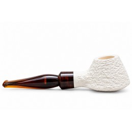 Meerschaum pipe Paronelli freeshape handmade rusticated