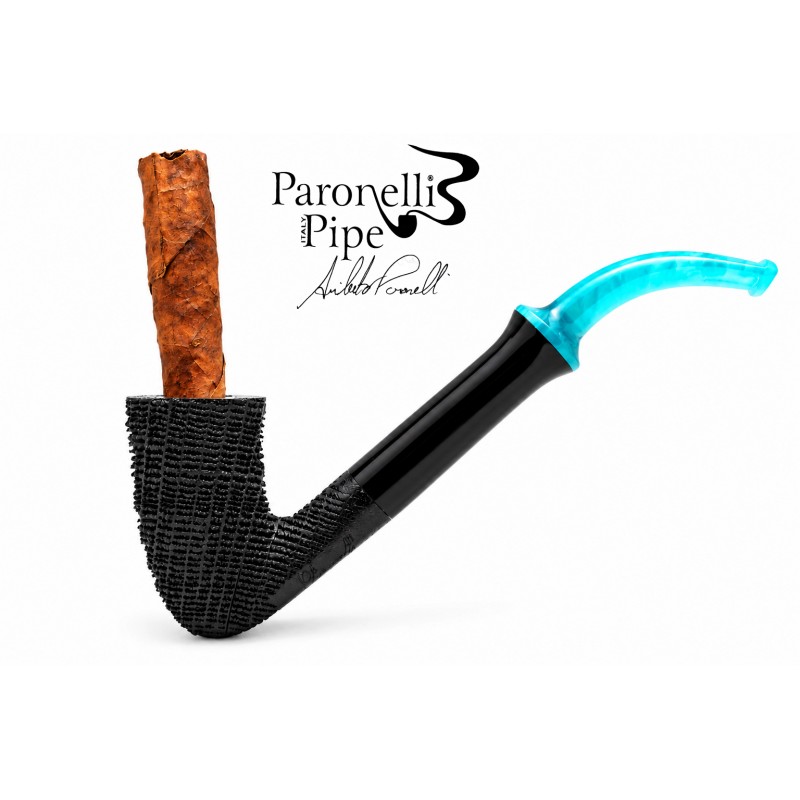 Pipa Paronelli toscano Bog Oak 5000 anni fatta a mano