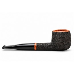 Pipa Paronelli radica ovale 9mm rusticata fatta a mano