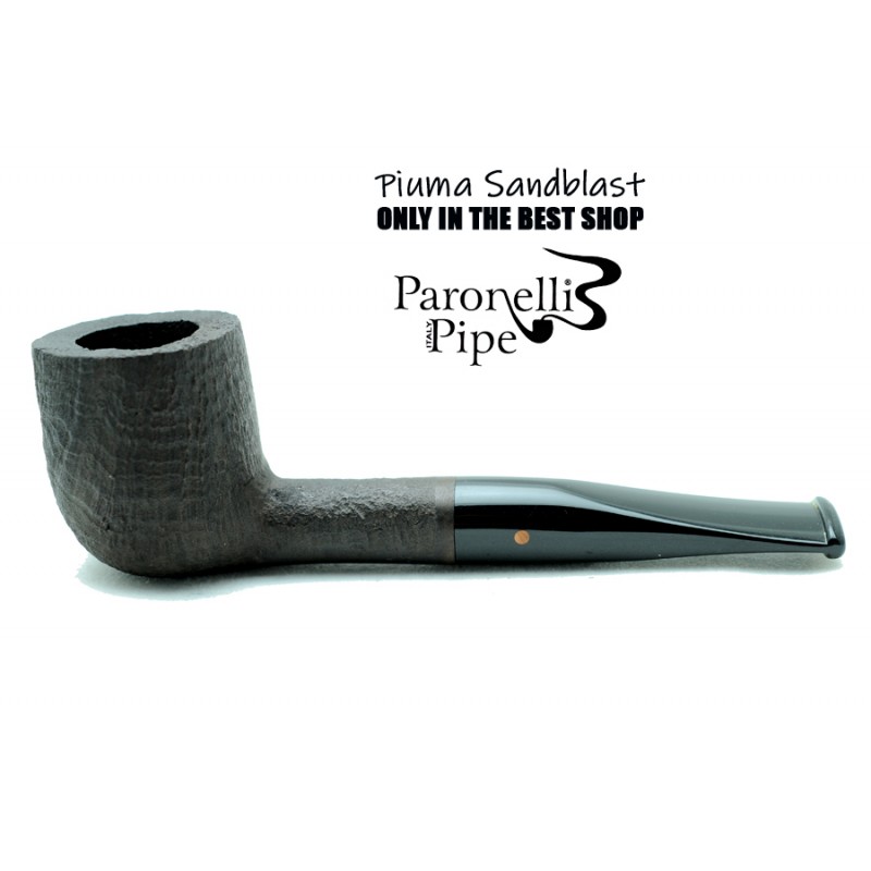 Briar pipe Paronelli PIUMA SANDBLAST handmade