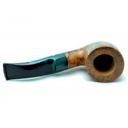 Briar pipe Paronelli HALF RUSTICATED handmade
